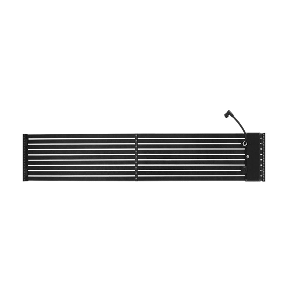 oClear B Series Outdoor Waterpoof P10/13mm Transparent LED Mesh Display High Brightness 6500nits in Size 1500x250mm Aluminum Cabinet for Fixed Installation