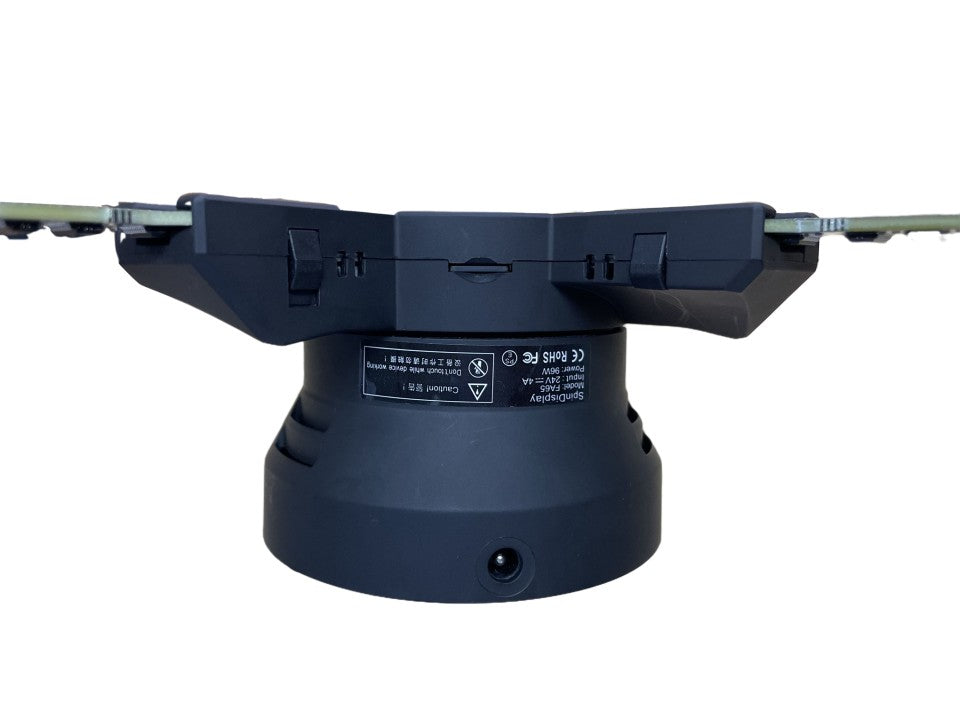 (65F) 65cm 3D Hologram Fan High Brightness Remote Control 4 Blades 2200cd/m2 768PCS LEDs Advertising Display