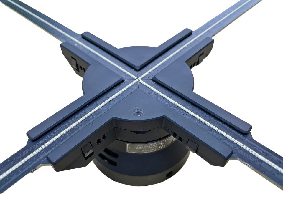 F Series 3D Hologram Fan LED Display – 52cm to 65cm (20.5”–25.6”) | Hi