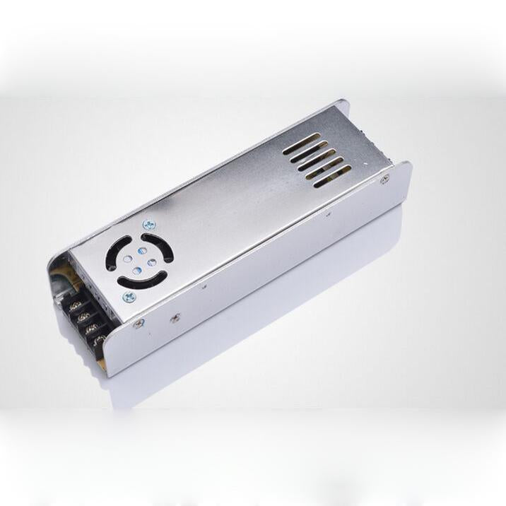 Low Profile Slim Metal House Screw Terminal Adapter Power Supply 110-220V AC to 12V DC