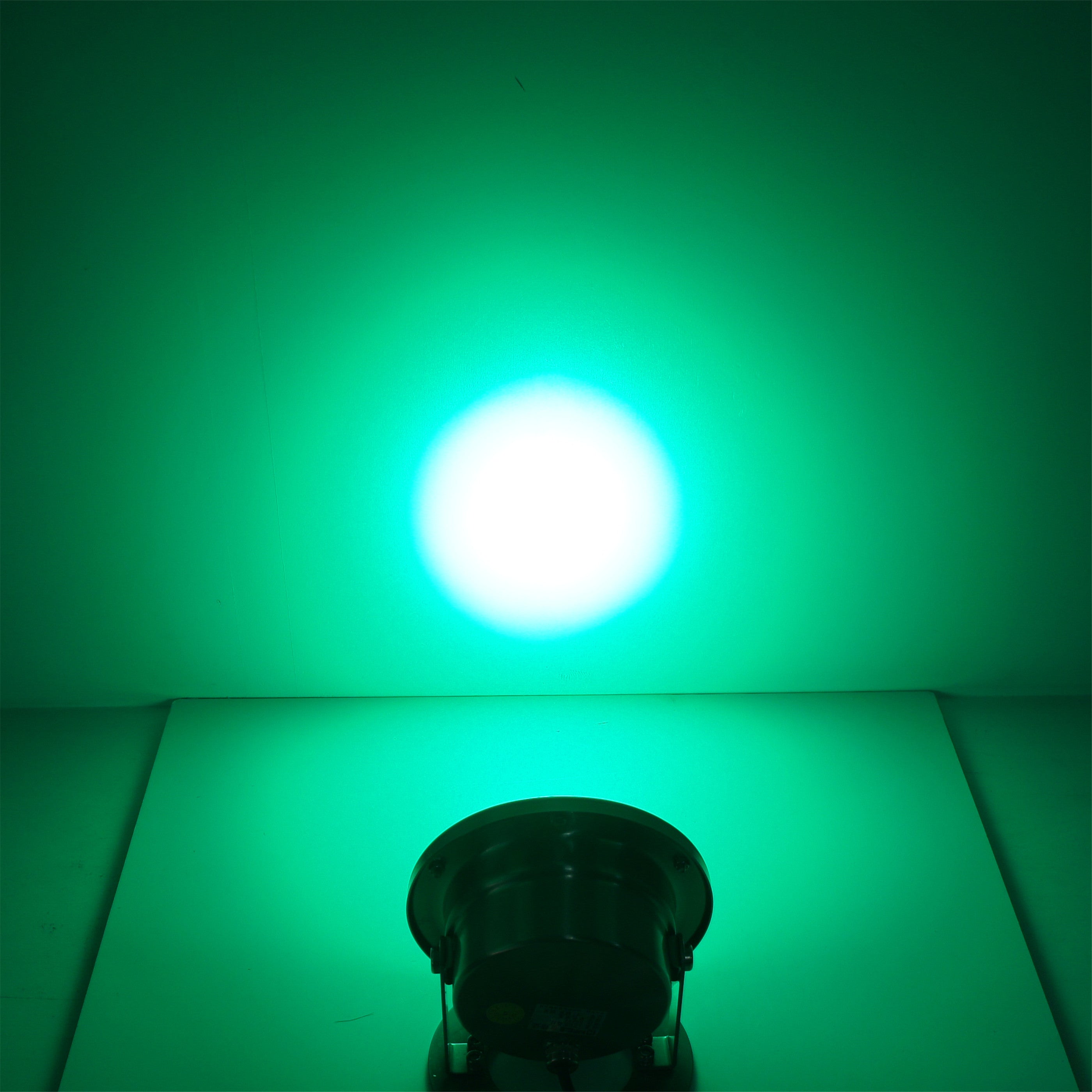 4er-Pack 12-W-LED-Unterwasserlicht, Edelstahlgehäuse, 168 mm Durchmesser, einfarbig, DC24 V, IP68 wasserdichtes Brunnenlicht 