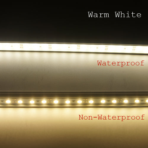 5 / 10 Pack SMD5630 Rigid LED Strip lighting 72LEDs per Meter with U Aluminum Shell