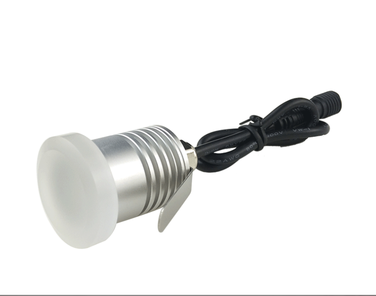 8PCS Pack 1W DC12-24V IP65 LED Step Light Outdoor Waterproof Wall Light Anti-Glare Low Voltage Handrail Light