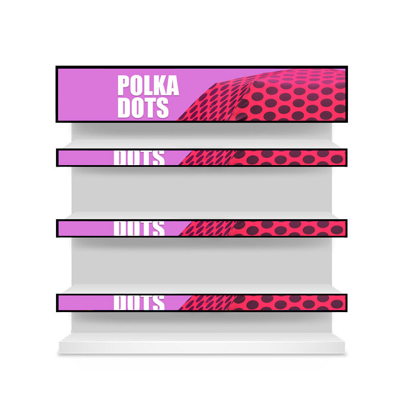 43.8" Stretched Bar LCD Digital signage, shelf edge display