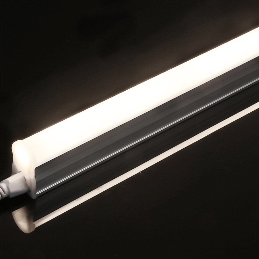 10Pcs Pack 2FT/3FT/4FT/5FT Line Voltage 110/220V AC T8 LED Tube Light w/ Milky White Cover