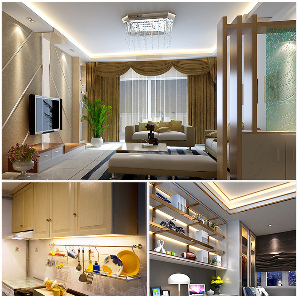 10Pcs Pack 2FT/3FT/4FT/5FT Line Voltage 110/220V AC T8 LED Tube Light w/ Milky White Cover