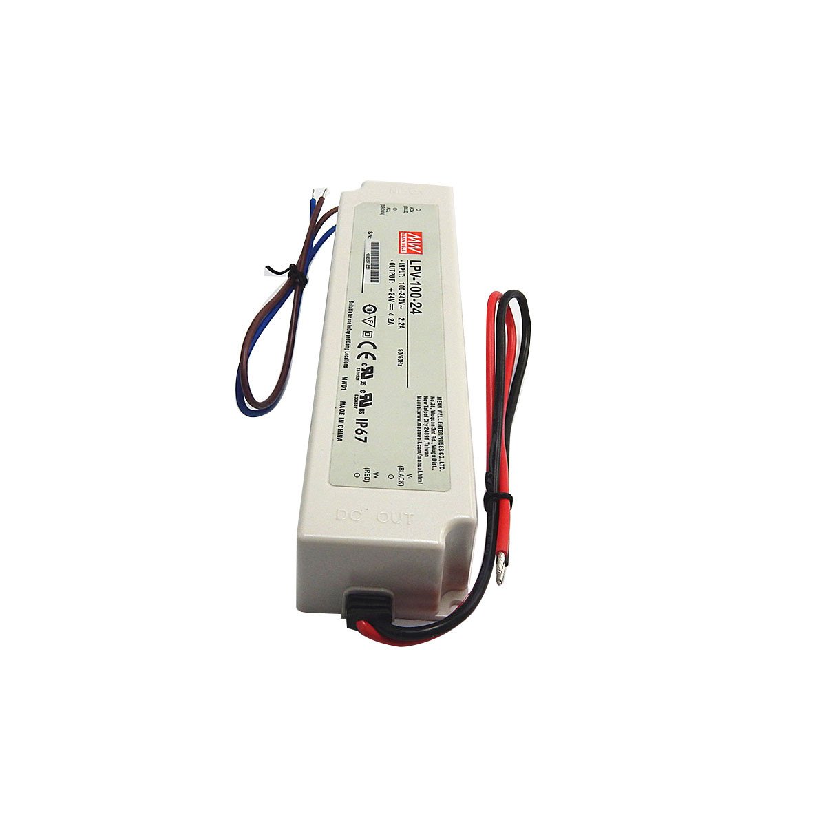 Wasserdichtes Netzteil der MEANWELL UL-zertifizierten LPV-Serie IP67
