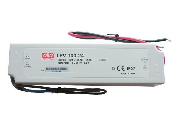 Wasserdichtes Netzteil der MEANWELL UL-zertifizierten LPV-Serie IP67