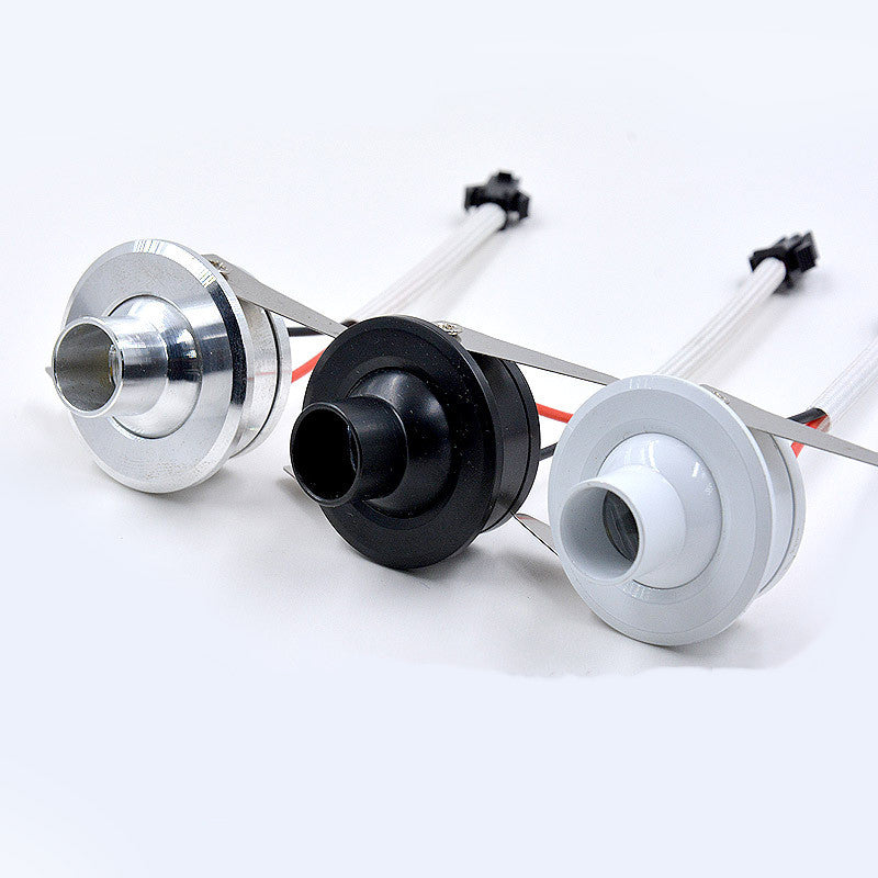 Mini Directional 1W LED Downlight Dia.37mm Recessed LED Light Small Downlight Cabinet LED Light