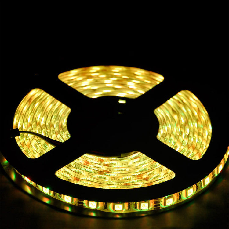 16.4FT/5M SMD5050-300 LED Strips RGB Color High Density Tri-Chip 60 LEDs Per Meter 10mm Wide RGB LED Tape