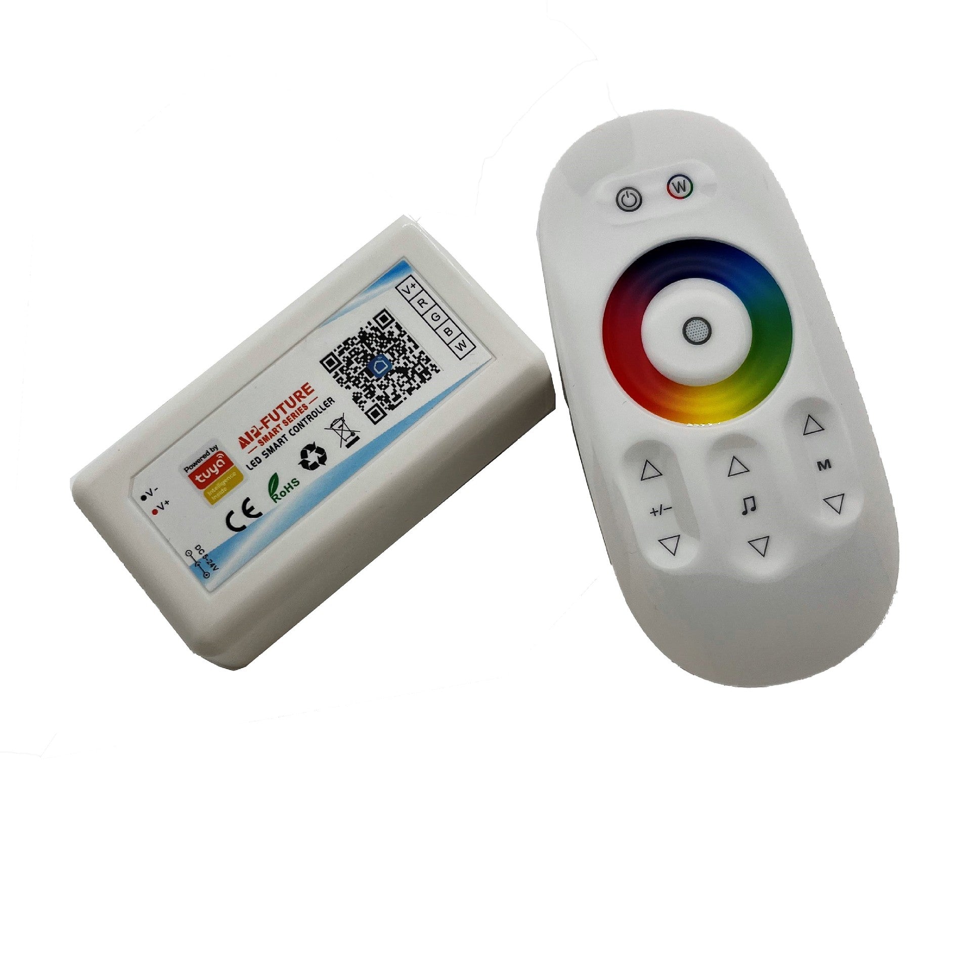 5V-24V DC Tuya APP Smart WiFi 2.4G RF Wireless RGBW Remote LED Controller for RGBW LED Strips