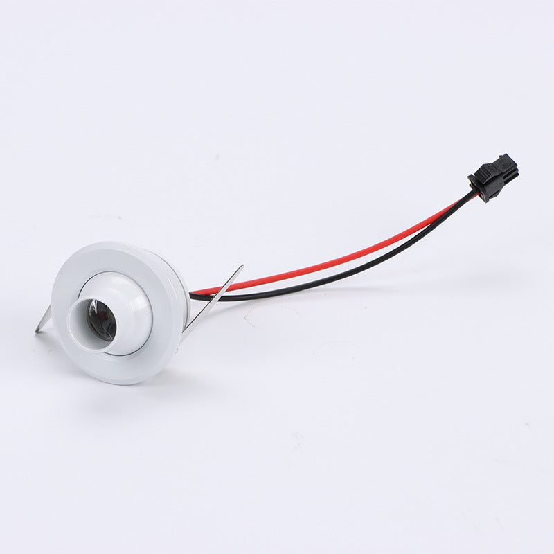 Mini Directional 1W LED Downlight Dia.37mm Recessed LED Light Small Downlight Cabinet LED Light