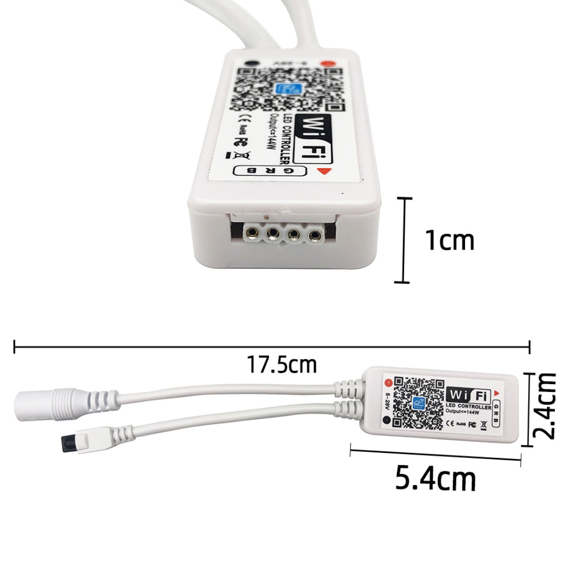 32.8FT/10Mtr RGB LED Strip Lights Kit, SMD5050 30LEDs/Mtr, WiFI Wireless, Smart APP controlled