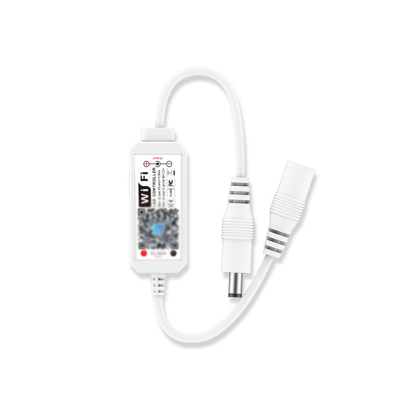 WiFi Connected and controllable Single Color LED Dimmer 5-24V DC Alexa Compatible