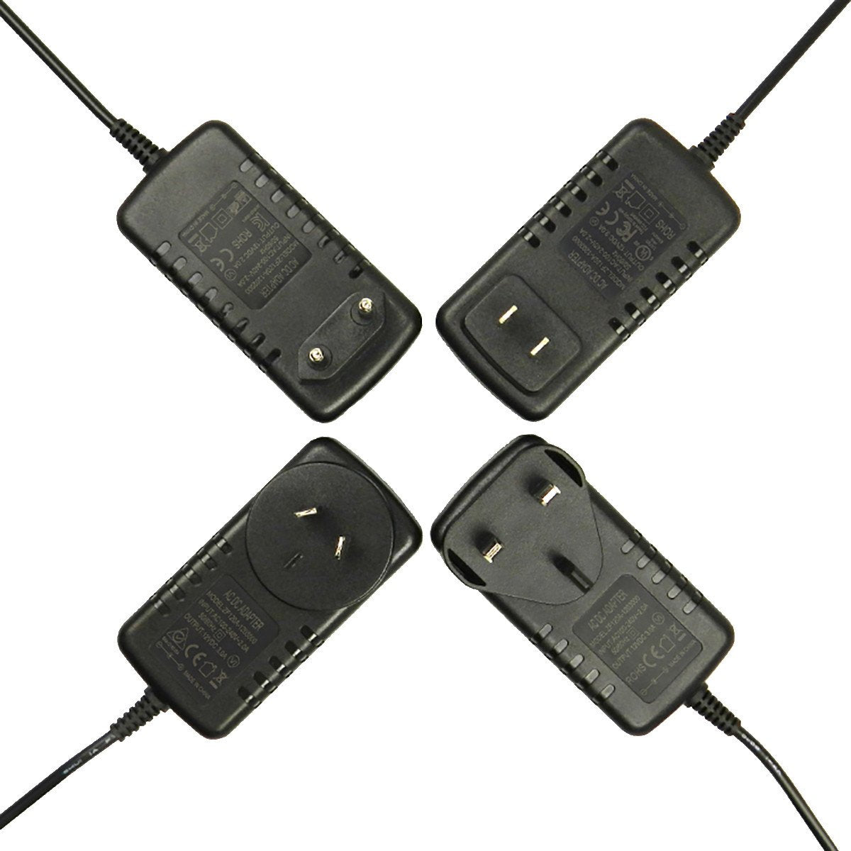 UL CUL Certificated Wall Plug-in CE Certificated LED Adapter Power Supply 110-220V AC to 12V/24V DC